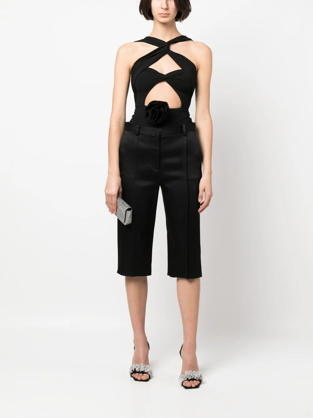Twisted Cut-Out Bodysuit