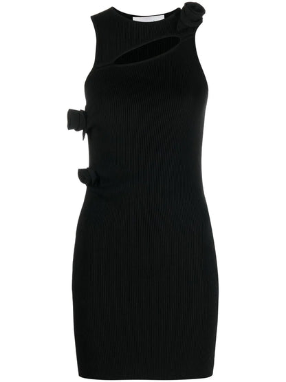 Cut-Out Detail Mini Dress