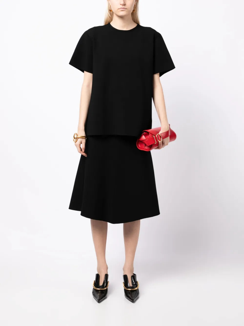 Round-Neck Short-Sleeved T-Shirt