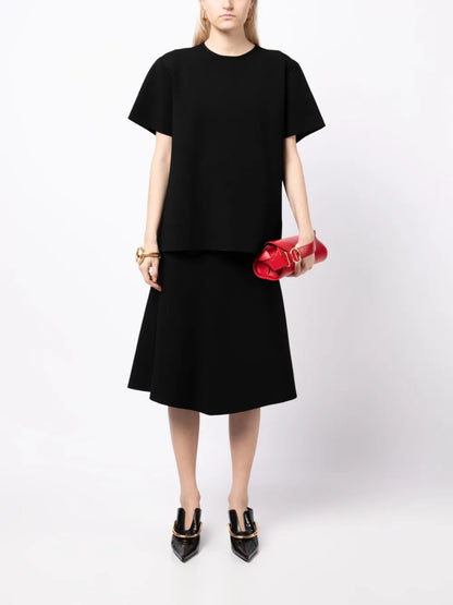 Round-Neck Short-Sleeved T-Shirt