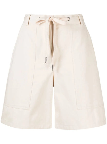 Drawstring-Waist Knee-Length Shorts