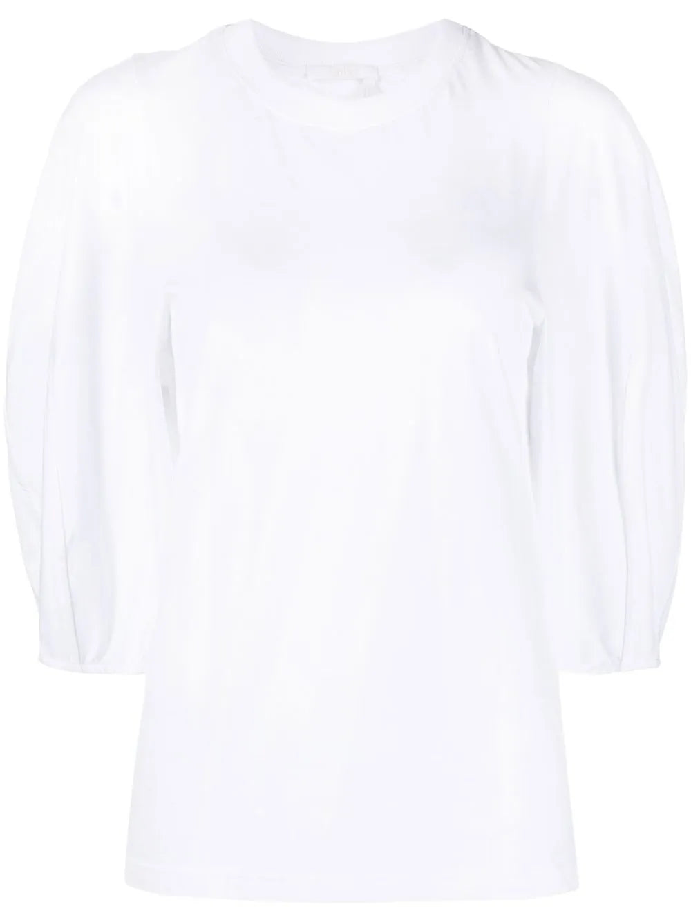Embroidered-Logo Round-Neck T-Shirt