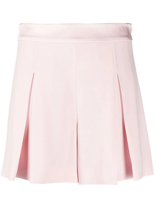 Inverted-Pleat Detail Shorts