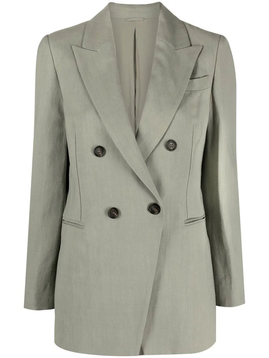 Double-Breasted Tailored Blazer