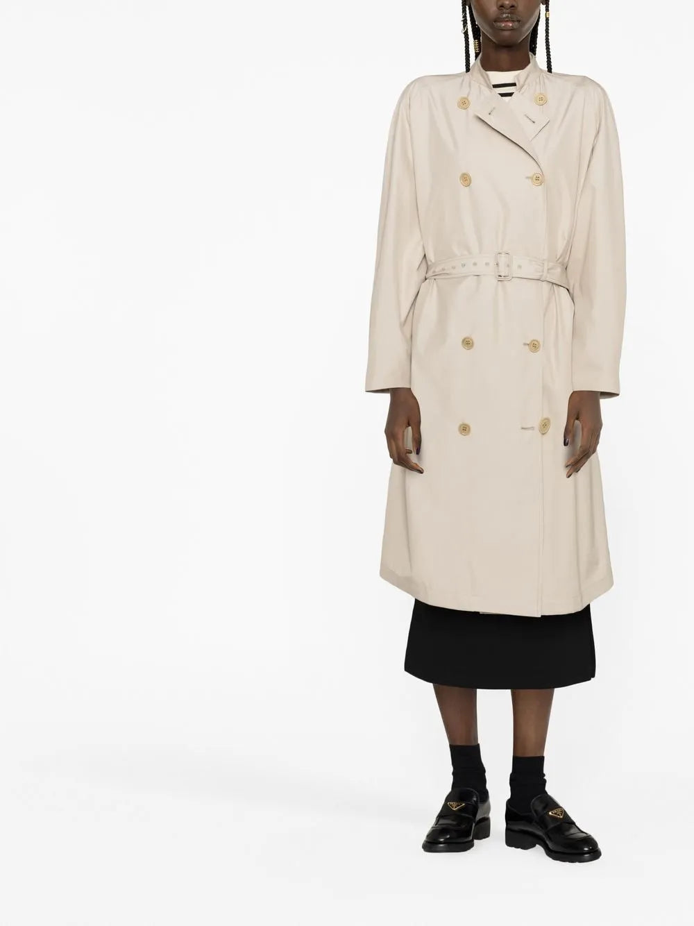 Double-Breasted Trench Coat