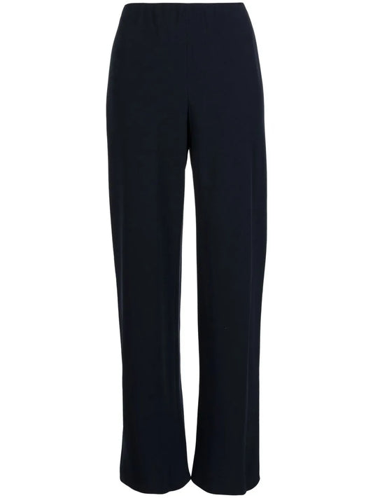 Elasticated High-Waisted Trousers