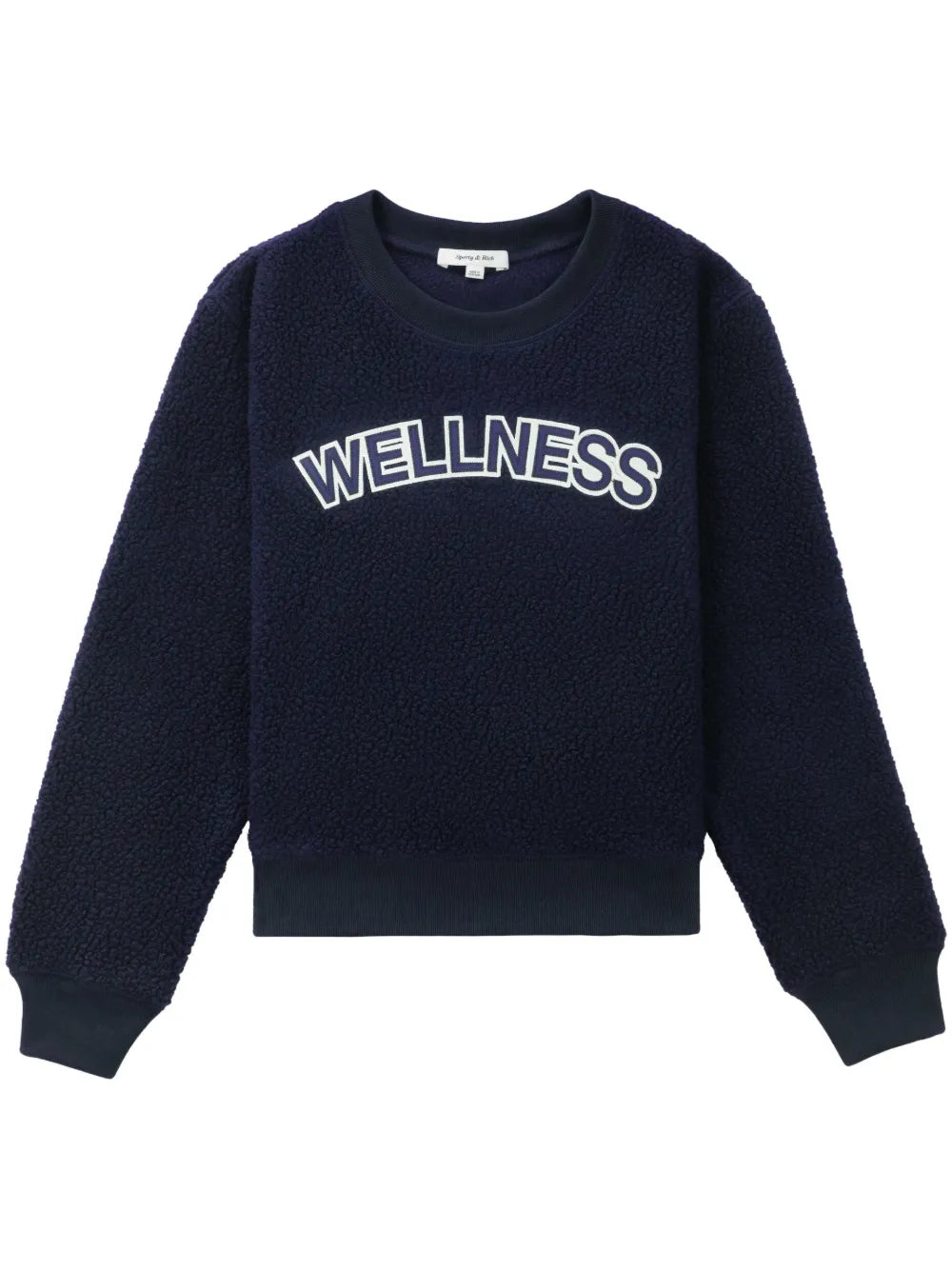 Wellness Bouclé Cropped Sweatshirt