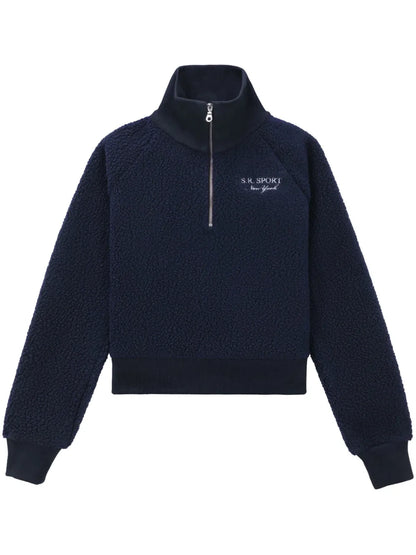 Half-Zip Fleece Sweatshirt