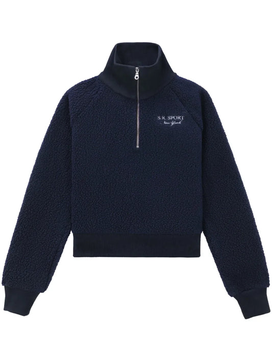 Half-Zip Fleece Sweatshirt