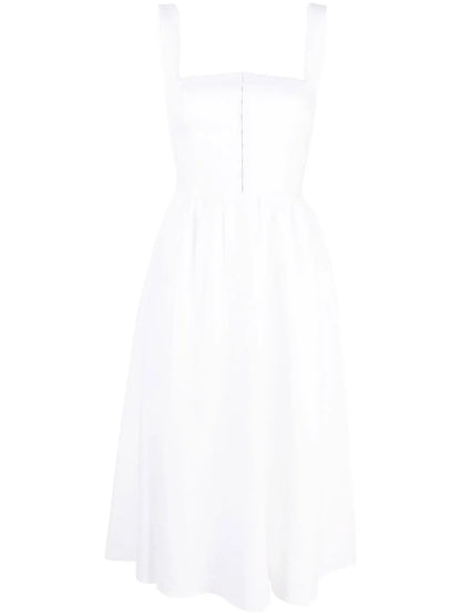 Tagliatelle Linen Midi Dress