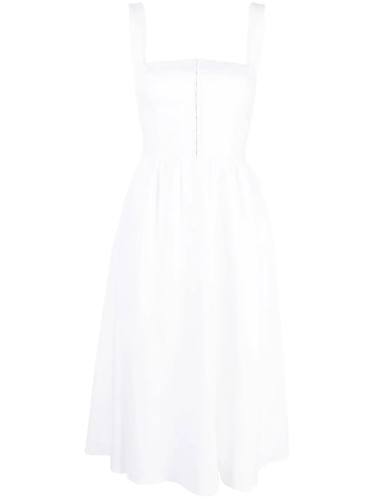 Tagliatelle Linen Midi Dress