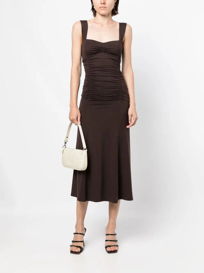 Suvi Ruched Midi Dress