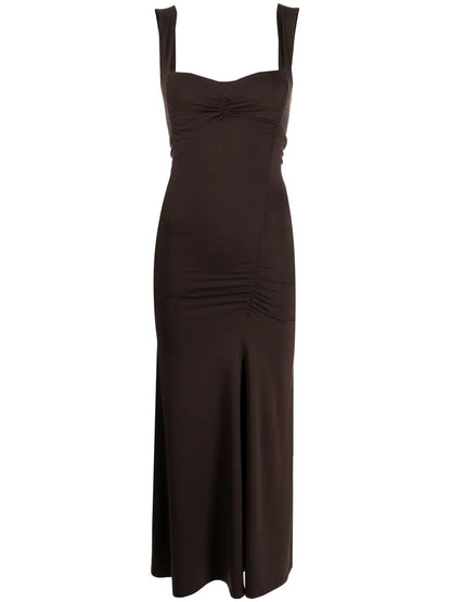 Suvi Ruched Midi Dress