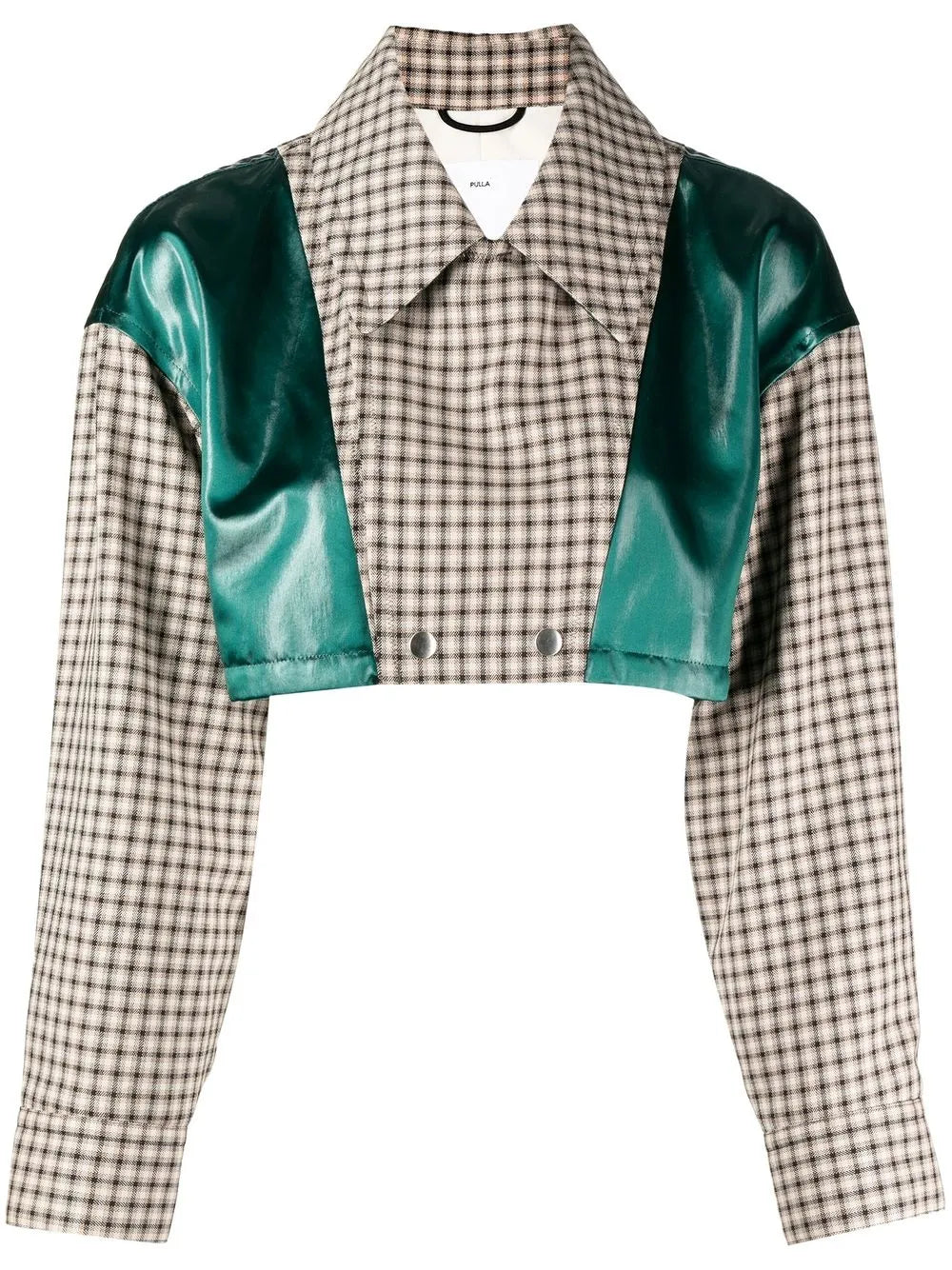 Panelled Cropped Jacket