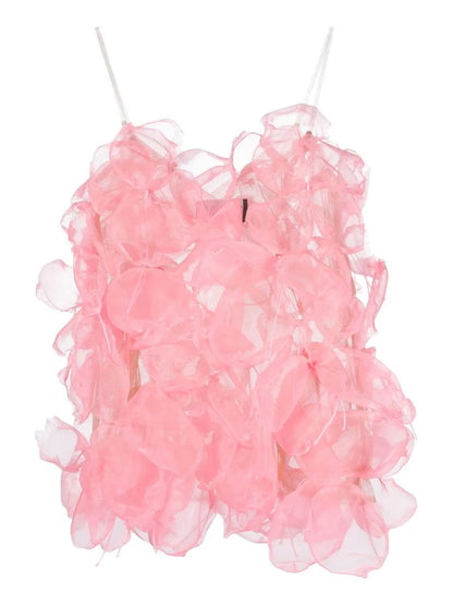 Semi-Sheer Layered Top