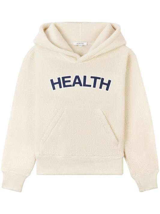 Health Bouclé Cropped Hoodie