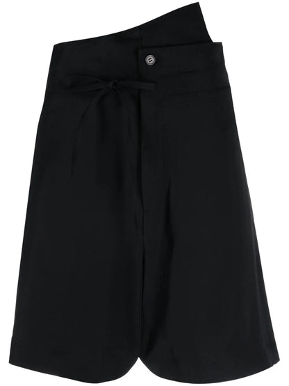 High-Waisted Tailored Shorts