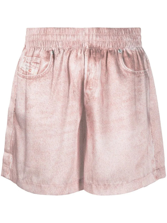 Monogram-Print Shorts