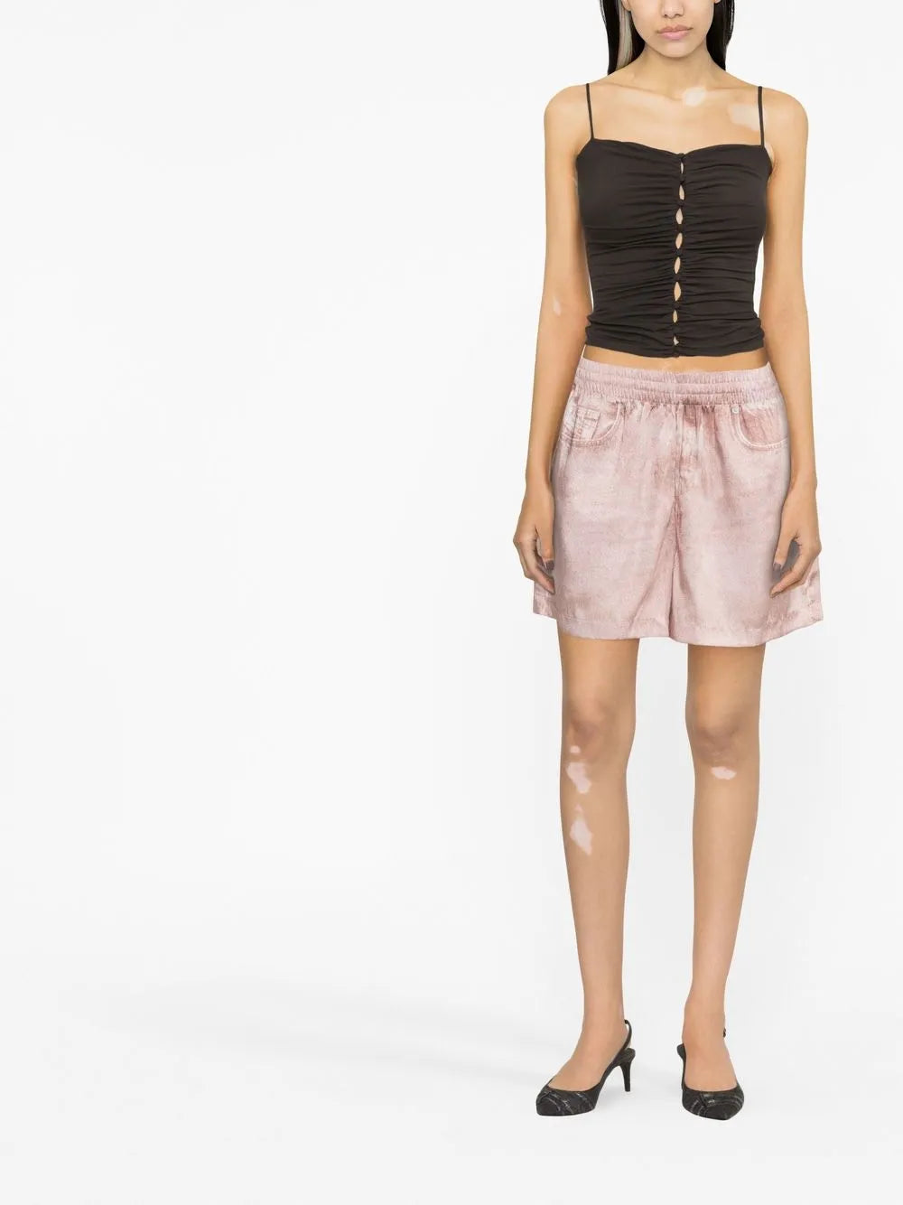 Monogram-Print Shorts