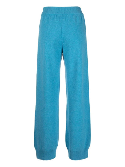 Tapered-Leg Cashmere Trousers