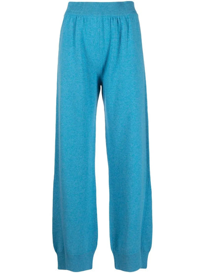 Tapered-Leg Cashmere Trousers