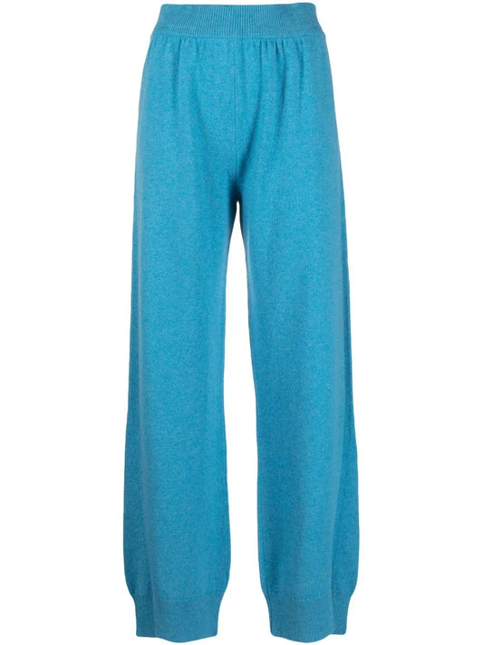 Tapered-Leg Cashmere Trousers