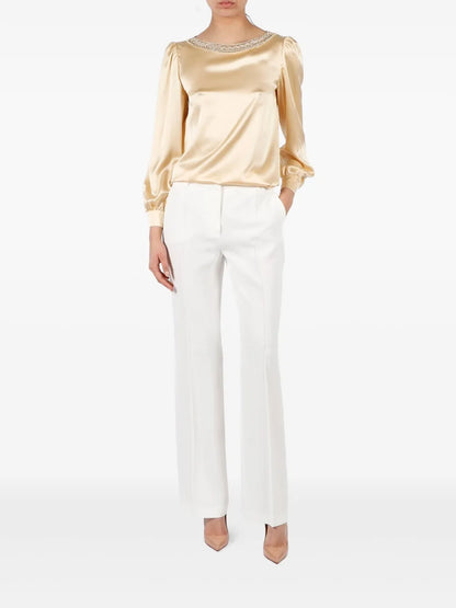 Straight-Leg Trousers