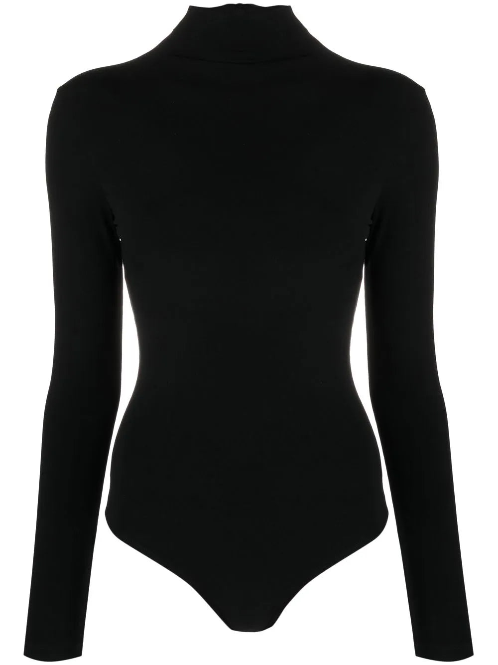 High-Neck Long-Sleeved Bodysuit