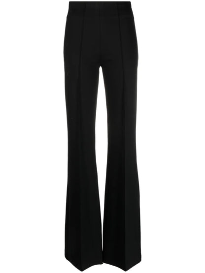 High-Waisted Straight-Leg Trousers