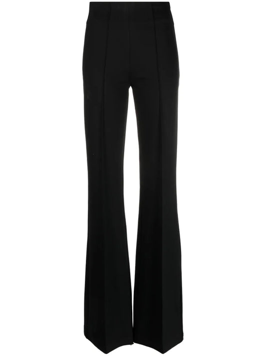 High-Waisted Straight-Leg Trousers