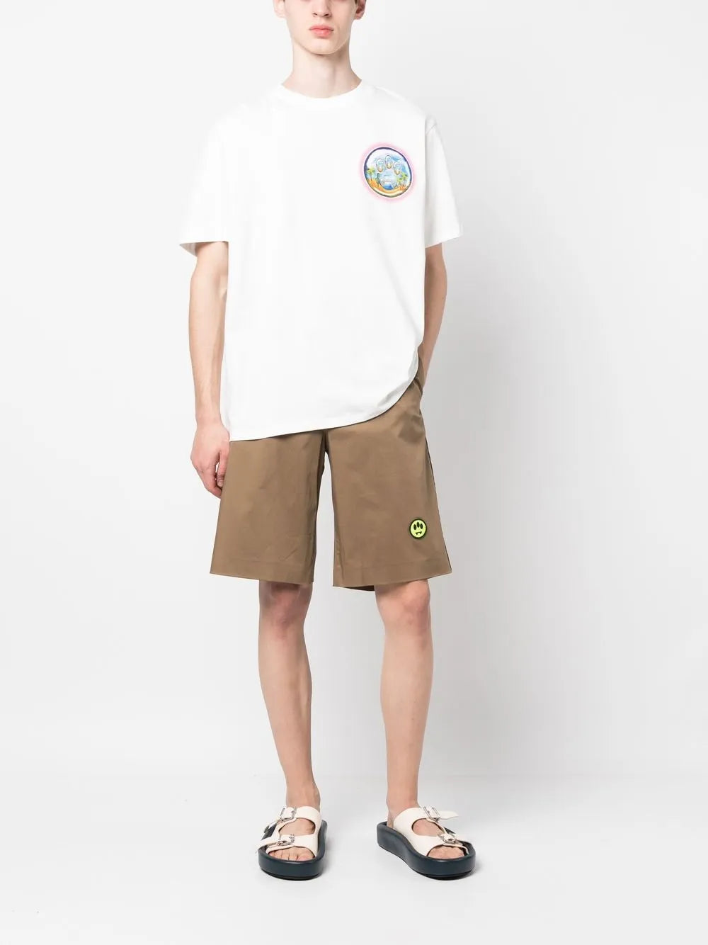 Logo-Print Track Shorts