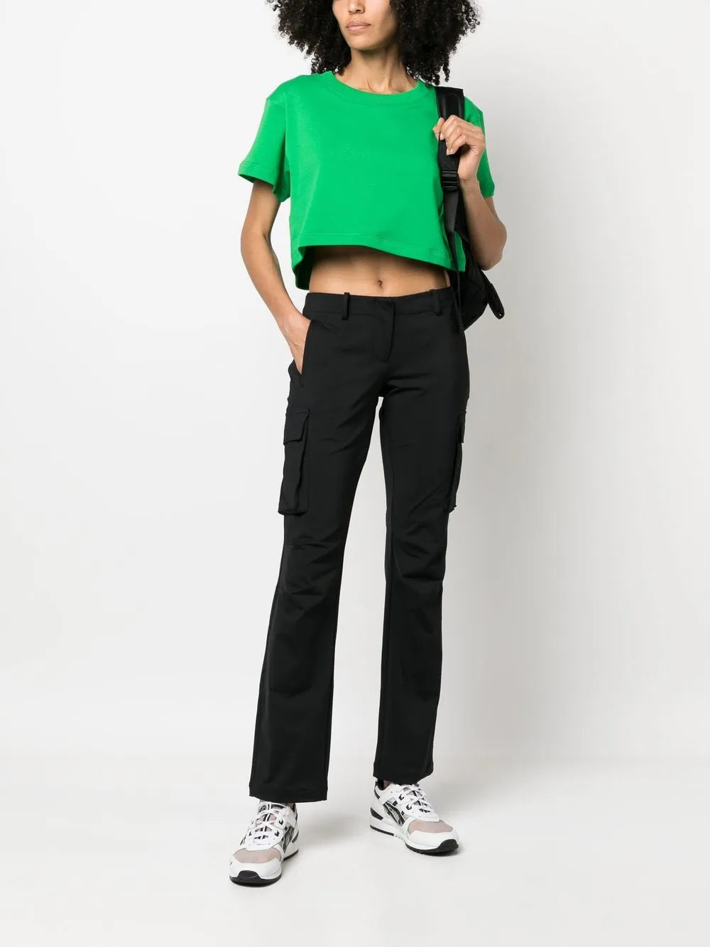 Organic-Cotton Cropped T-Shirt
