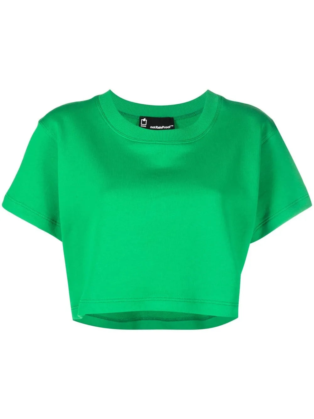 Organic-Cotton Cropped T-Shirt