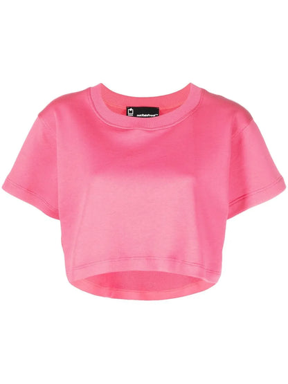 Plain Cropped T-Shirt