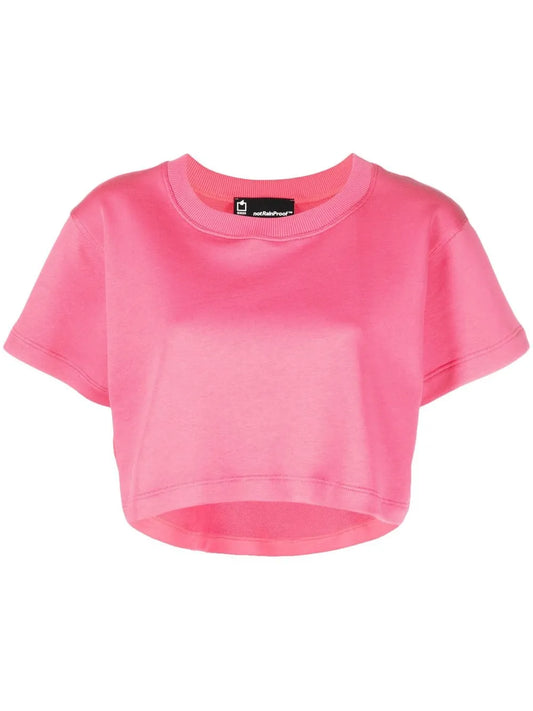 Plain Cropped T-Shirt