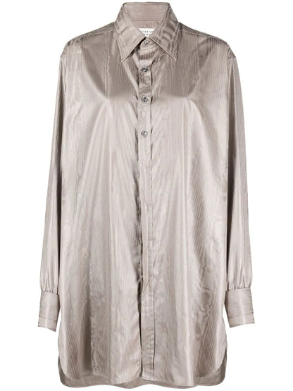 Oversized Long-Sleeve Shirt