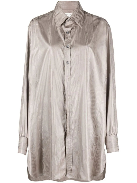 Oversized Long-Sleeve Shirt
