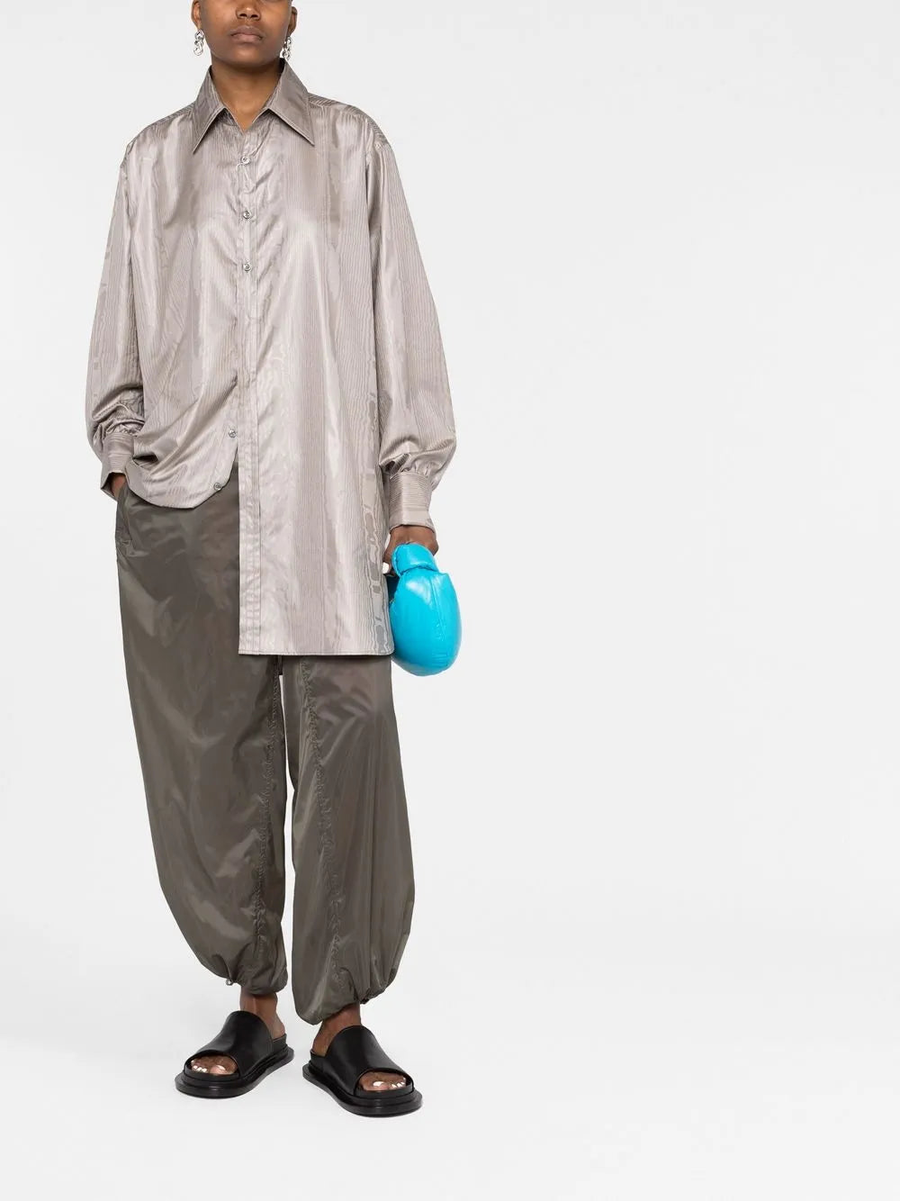Oversized Long-Sleeve Shirt