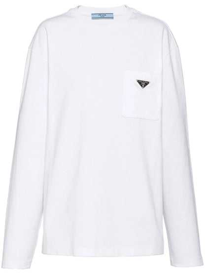 Triangle-Logo Jersey T-Shirt