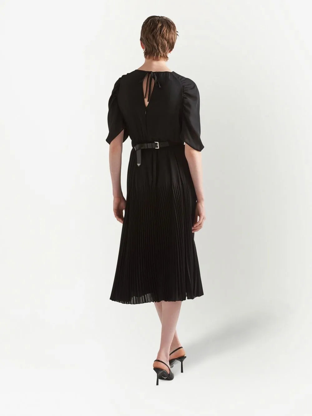 Sunray Pleated Midi Dress