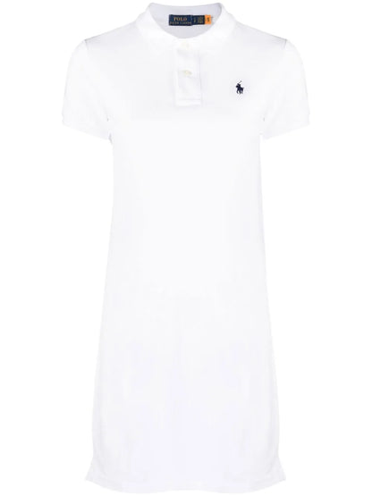 Embroidered-Pony Polo Dress