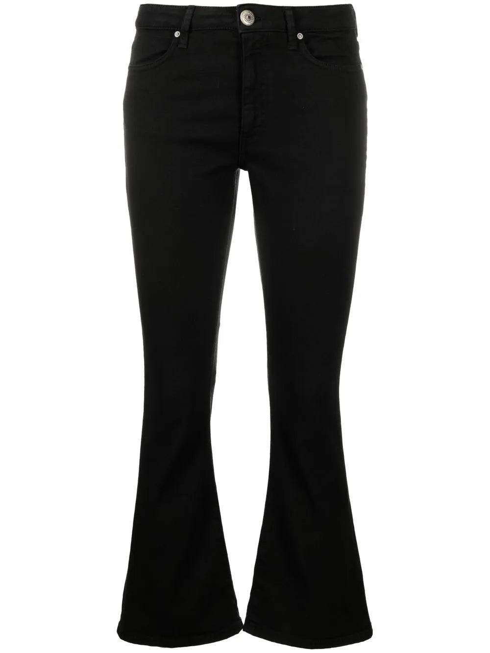 Logo-Patch Bootcut Jeans