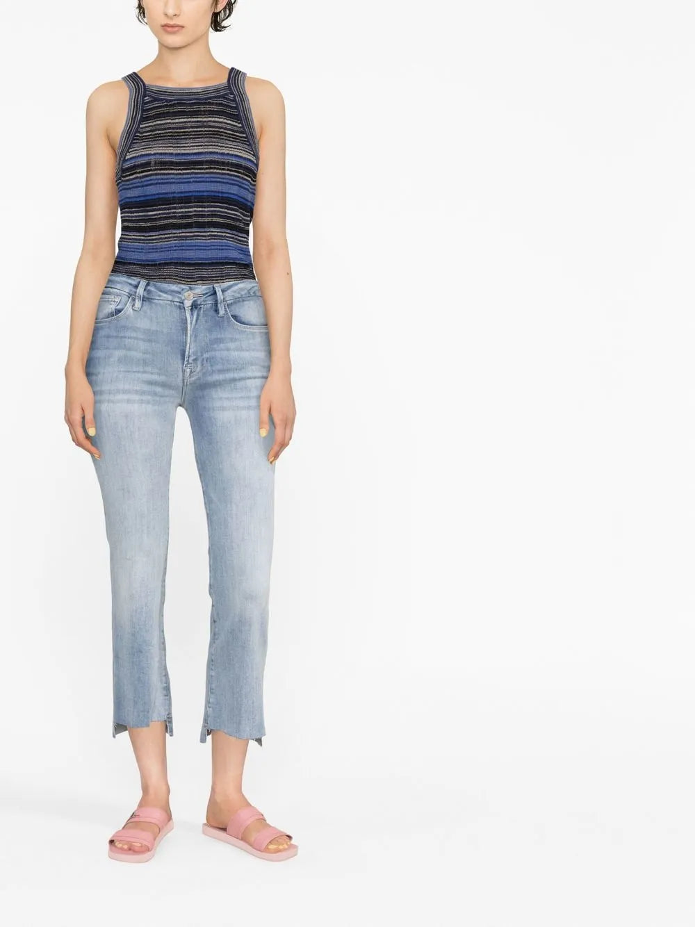 Cropped-Leg Jeans