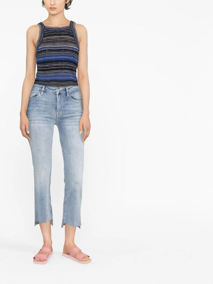 Cropped-Leg Jeans