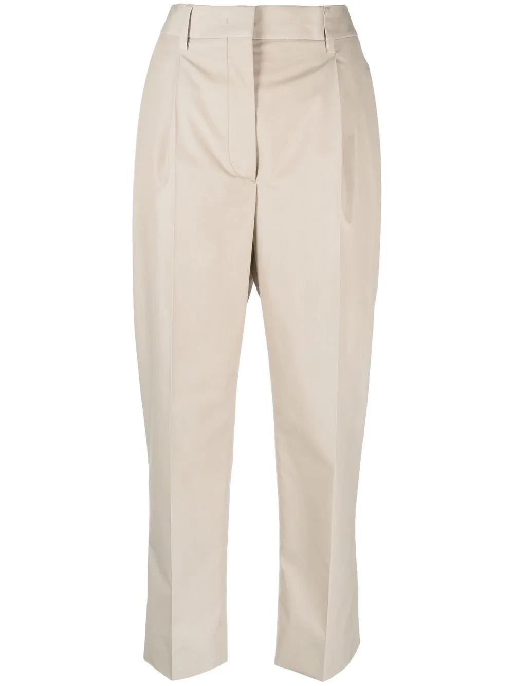 Cropped Tailored Trousers