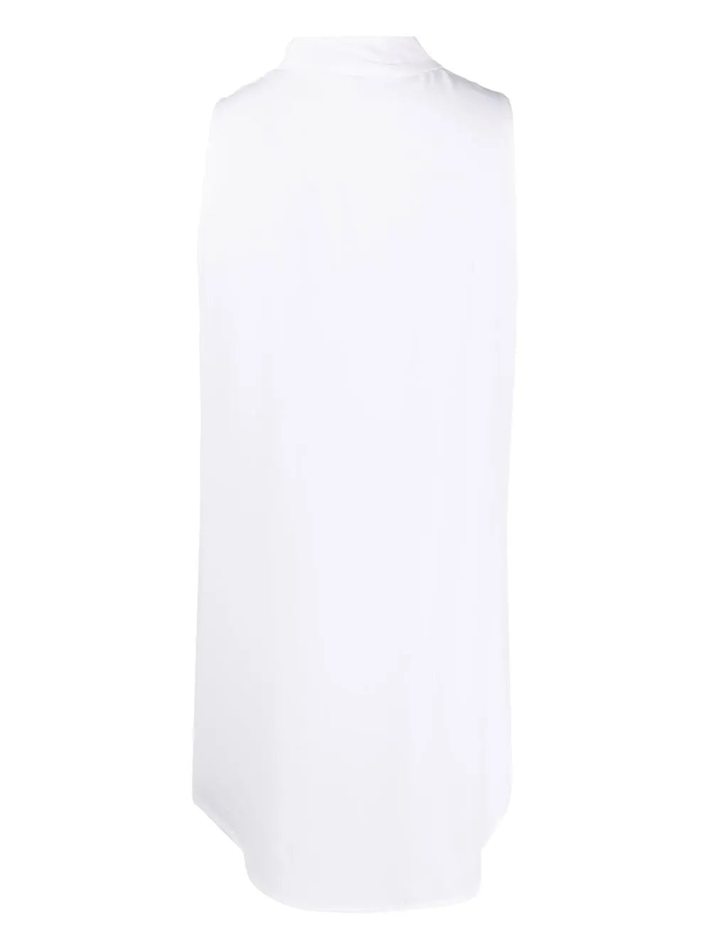 Keyhole-Neck Sleeveless Dress