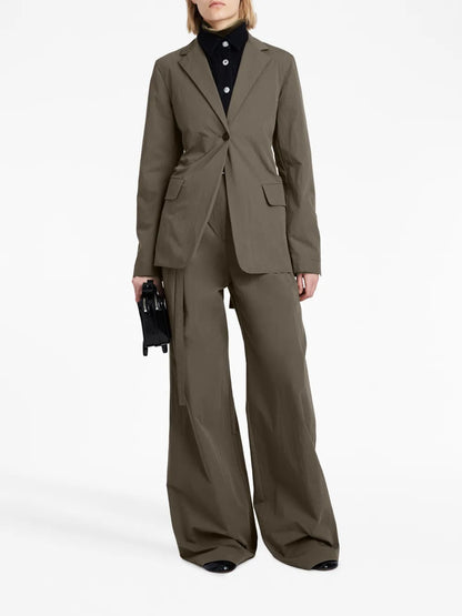 Tied-Waist Blazer