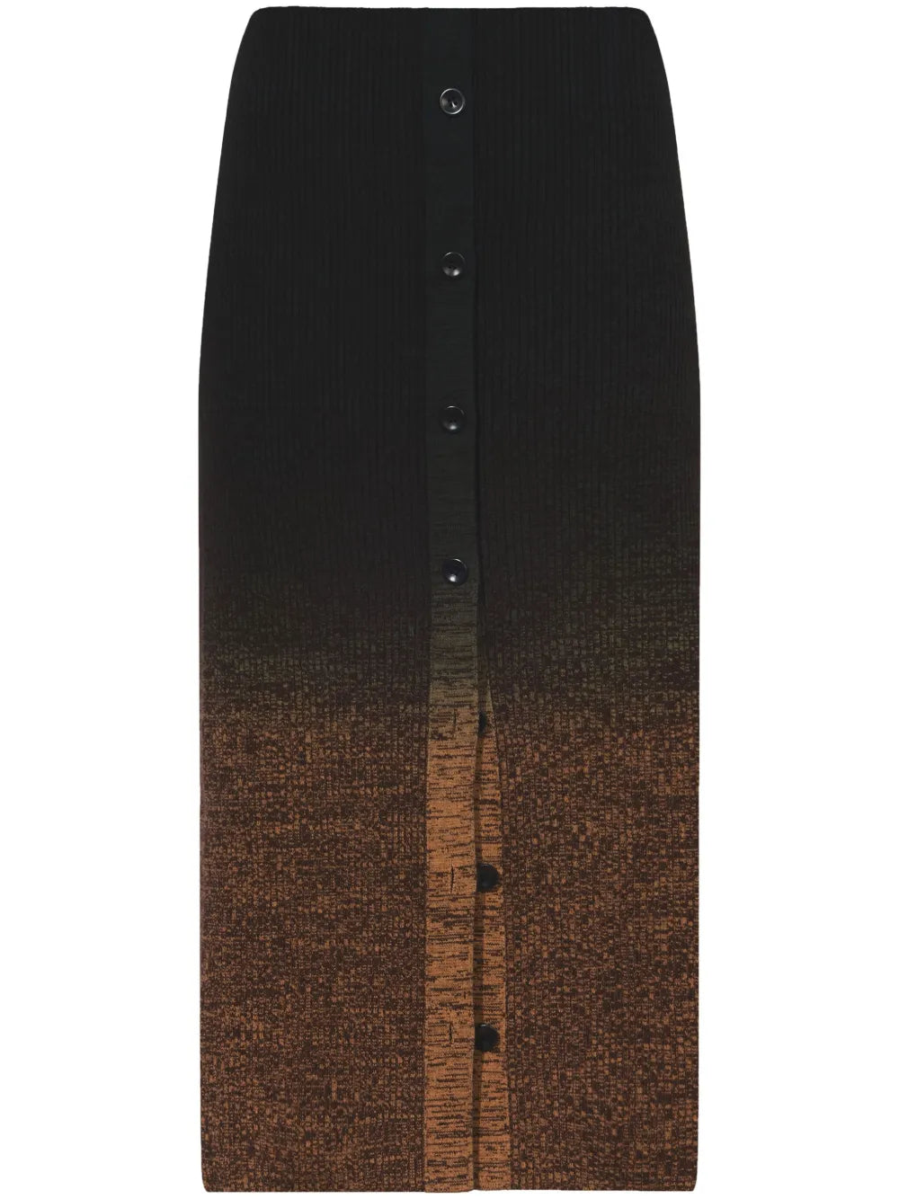 Marl Gradient-Effect Skirt