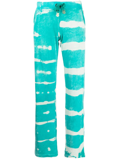 Tie-Dye Print Track Pants