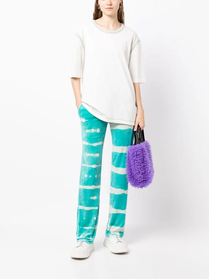 Tie-Dye Print Track Pants